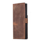 Samsung Galaxy S22 Ultra (6.8") Leather Wallet Case - Teak Brown