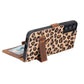 Samsung Galaxy S22 Plus (6.6") Leather Wallet Case - Furry Leopard