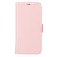 iPhone 13 Pro (6.1") Leather MagSafe Stand Wallet Case RFID Protection  - Pink