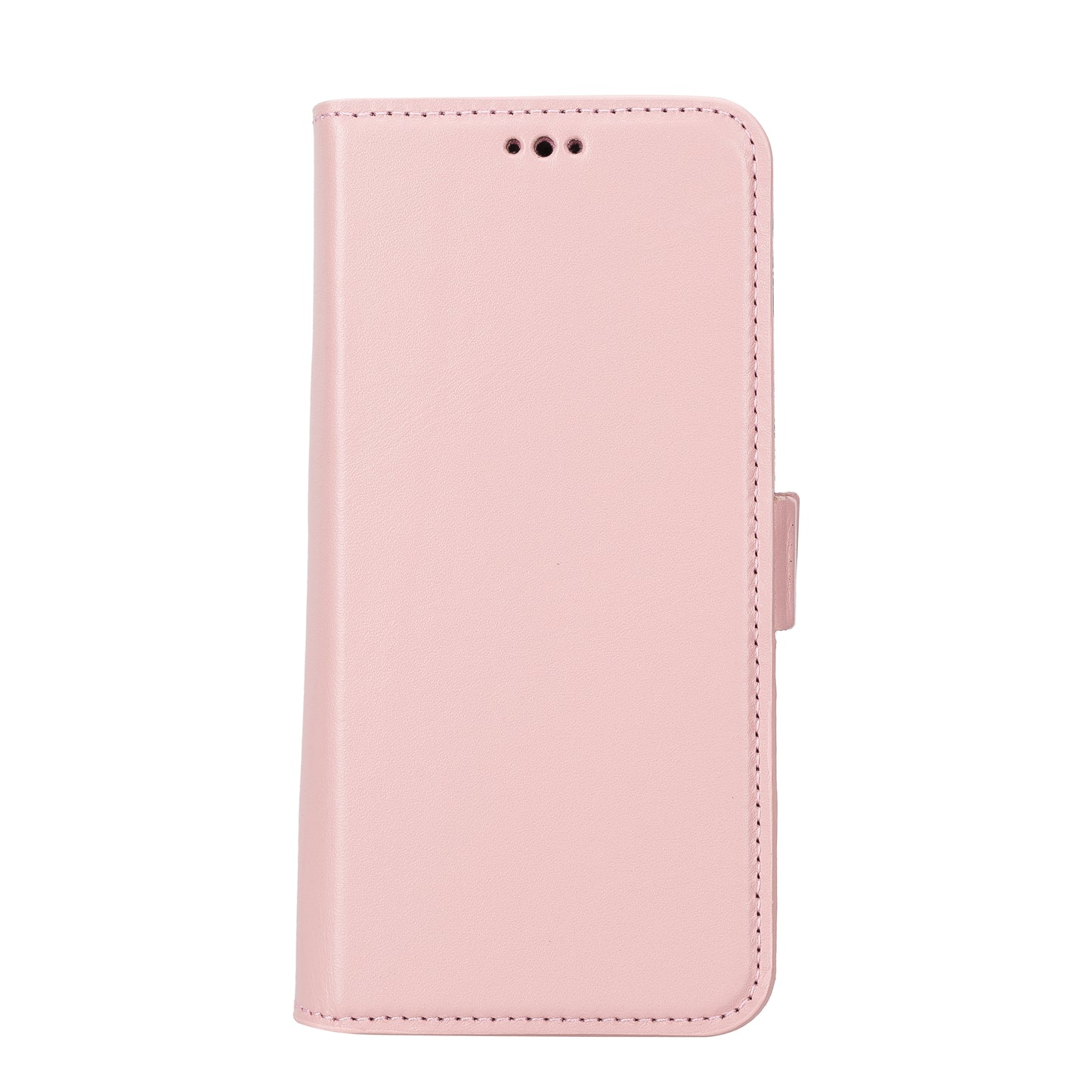 iPhone 14 Pro Max (6.7") Leather MagSafe RFID Stand Wallet Case - Pink