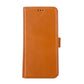 iPhone 14 Plus (6.7") Leather MagSafe RFID Stand Wallet Case - Light Brown