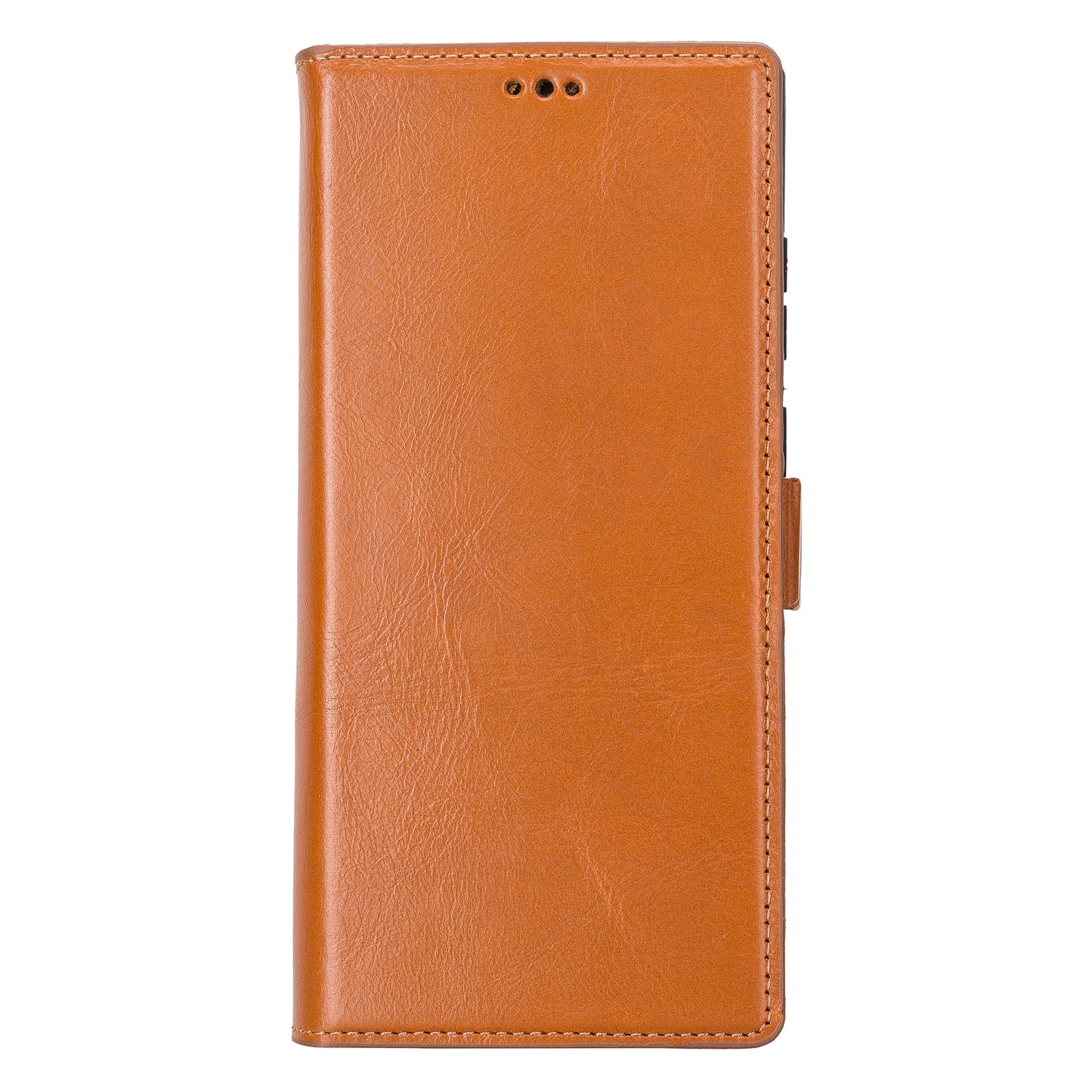 Samsung Galaxy S22 Ultra (6.8") Leather Wallet Case - Brown
