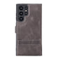 Samsung Galaxy S22 Ultra (6.8") Leather Wallet Case - Rustic Black