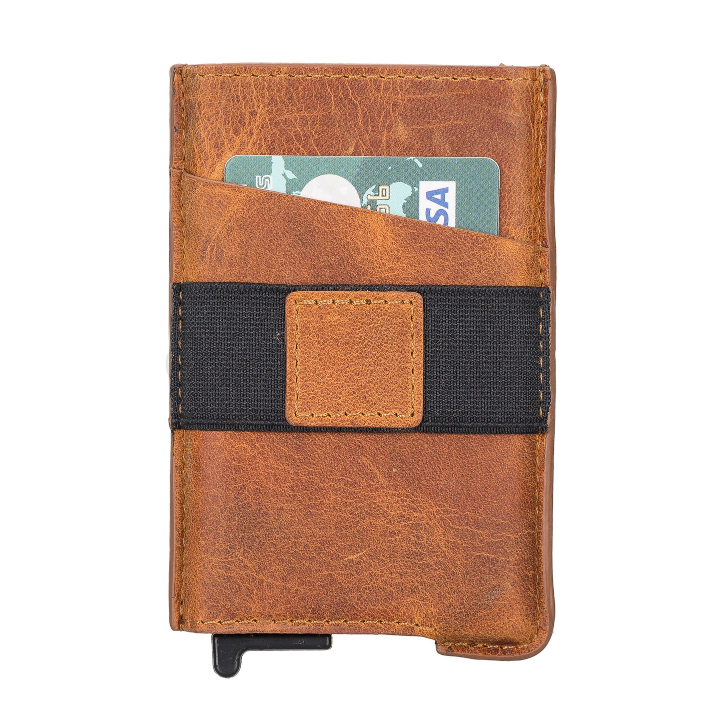 Thomson Leather Mechanic Card Holder - Brown