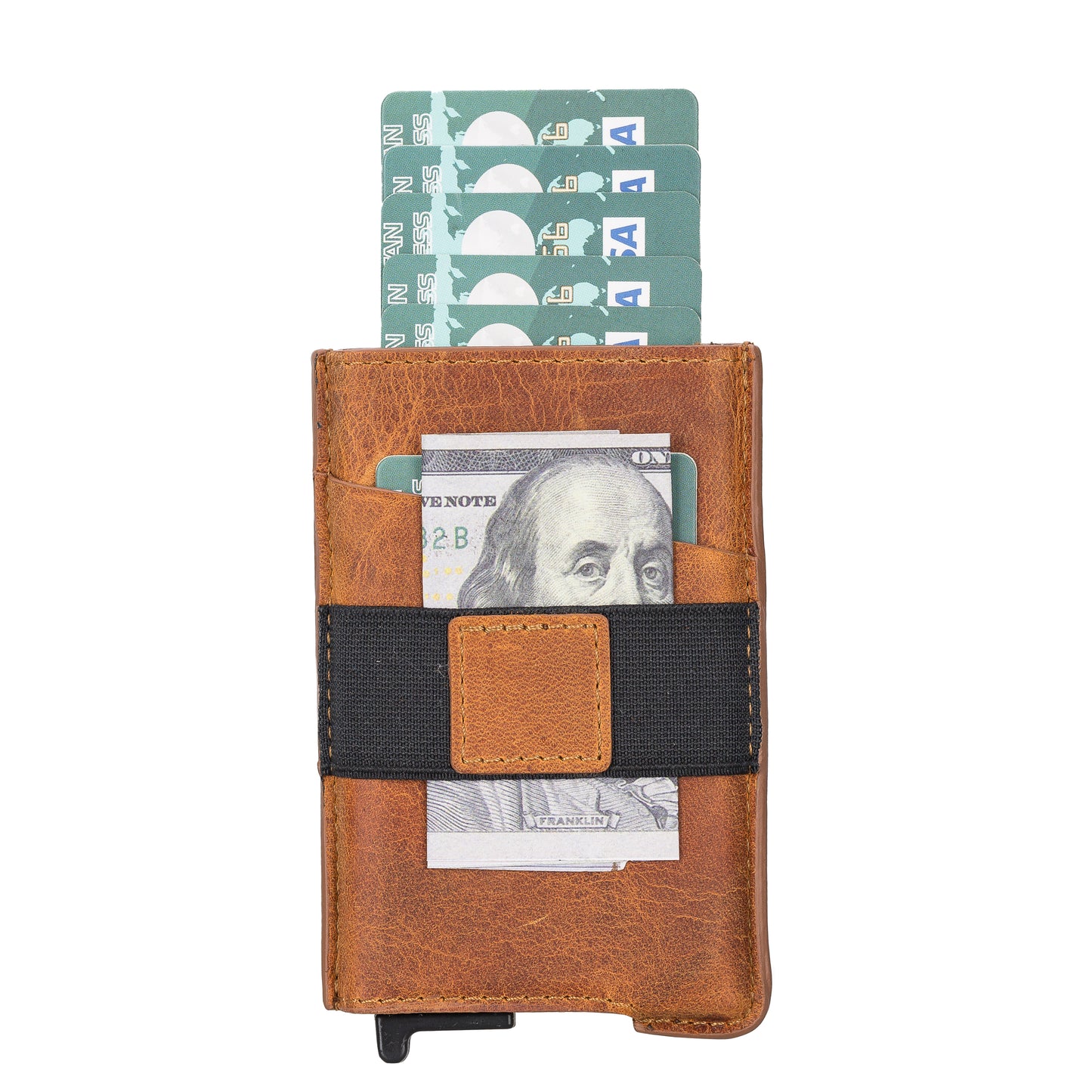 Thomson Leather Mechanic Card Holder - Brown