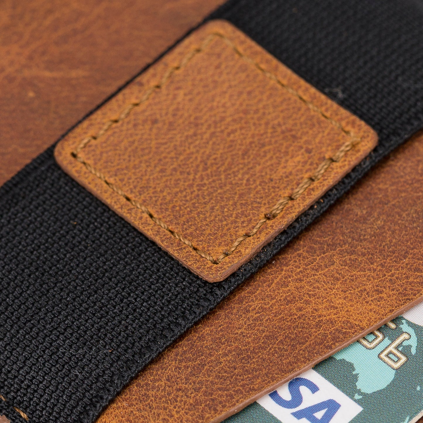 Thomson Leather Mechanic Card Holder - Brown