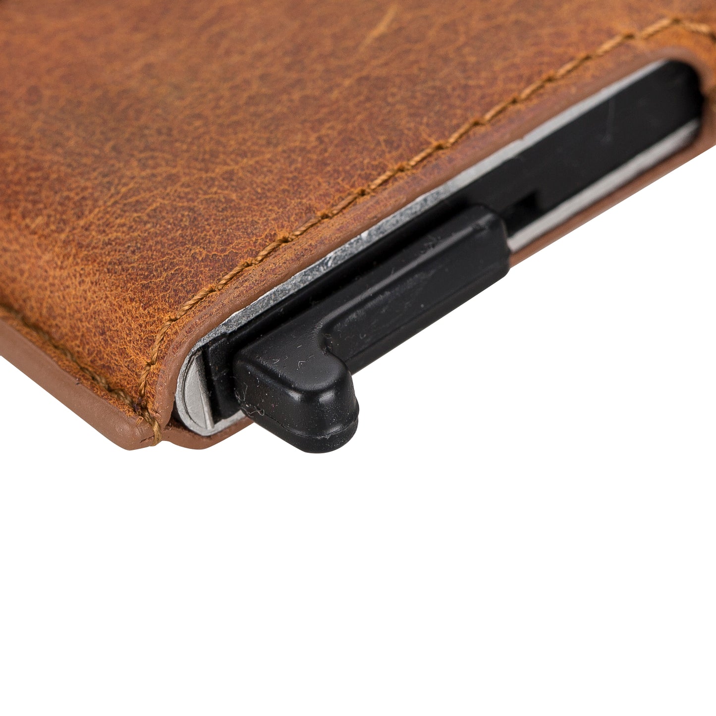 Thomson Leather Mechanic Card Holder - Brown