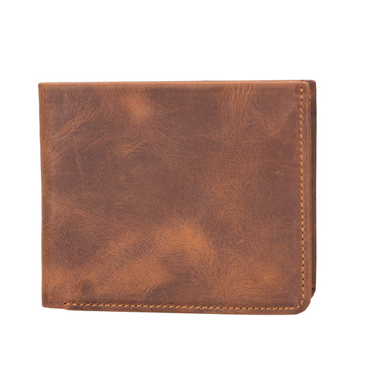 UST Leather Men Wallet - Teak Brown