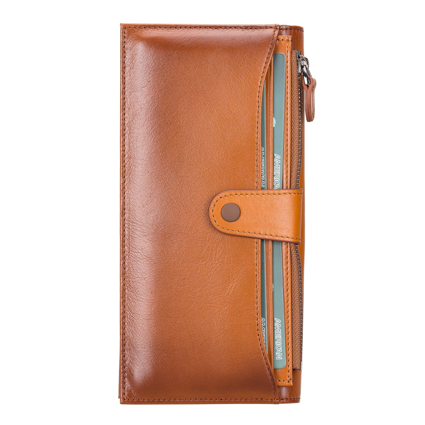 Creed Leather Men Wallet - Rustic Brown