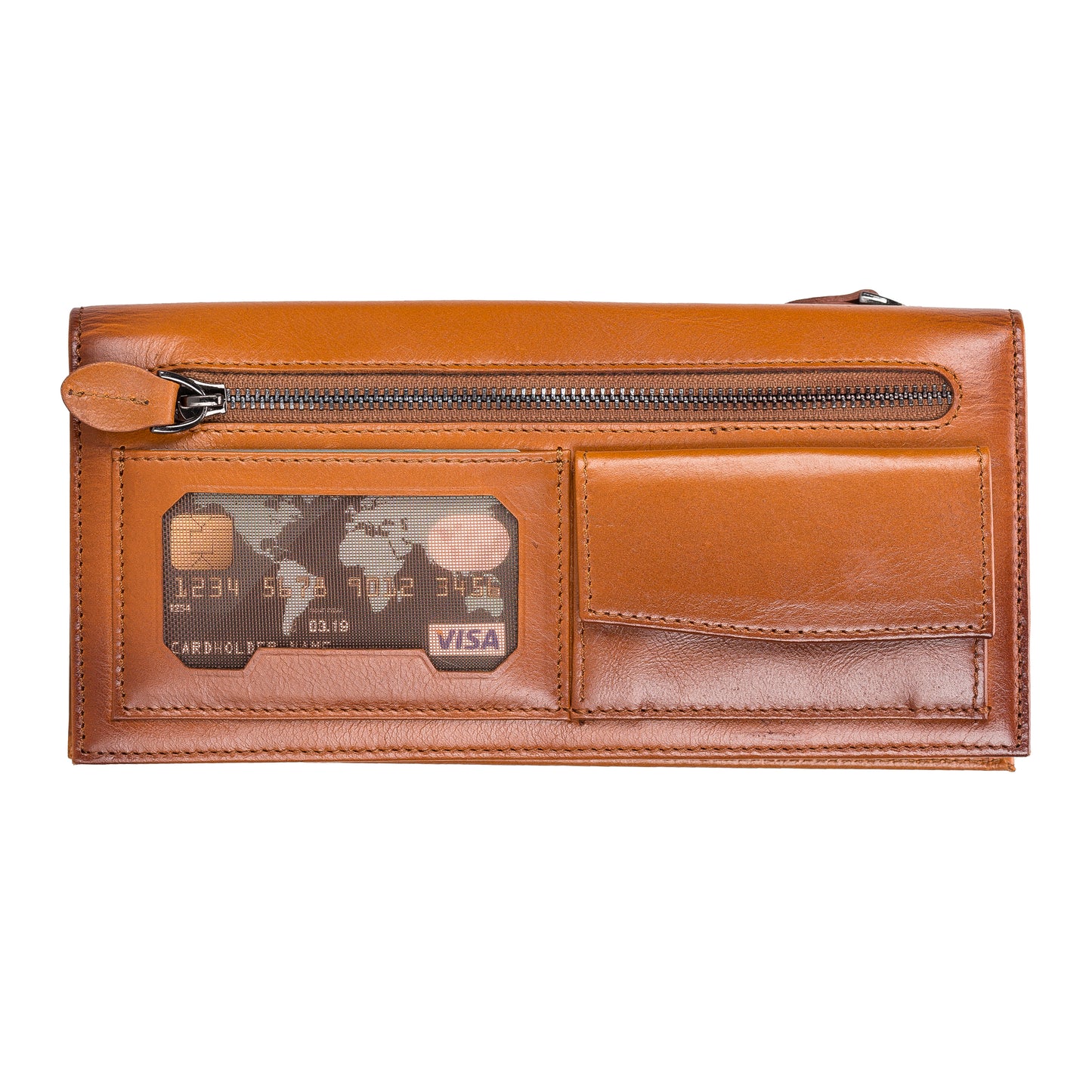 Creed Leather Men Wallet - Rustic Brown
