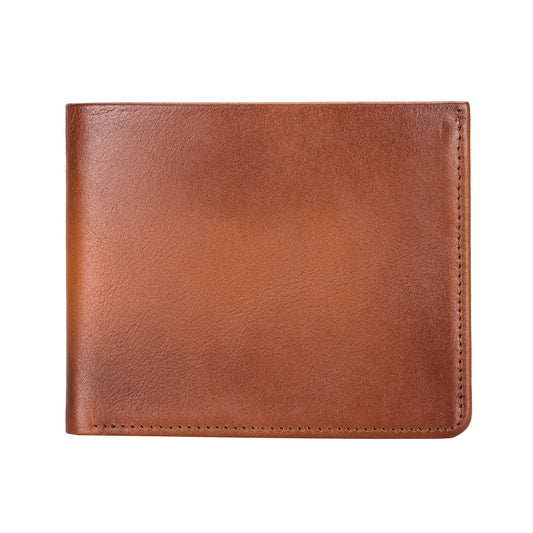 Toros Leather Men Wallet - Rustic Brown