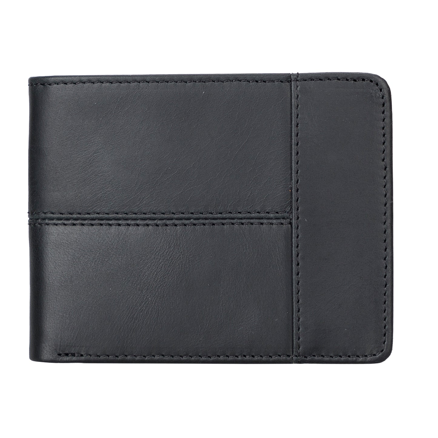 Vader Leather Men Wallet - Rustic Black