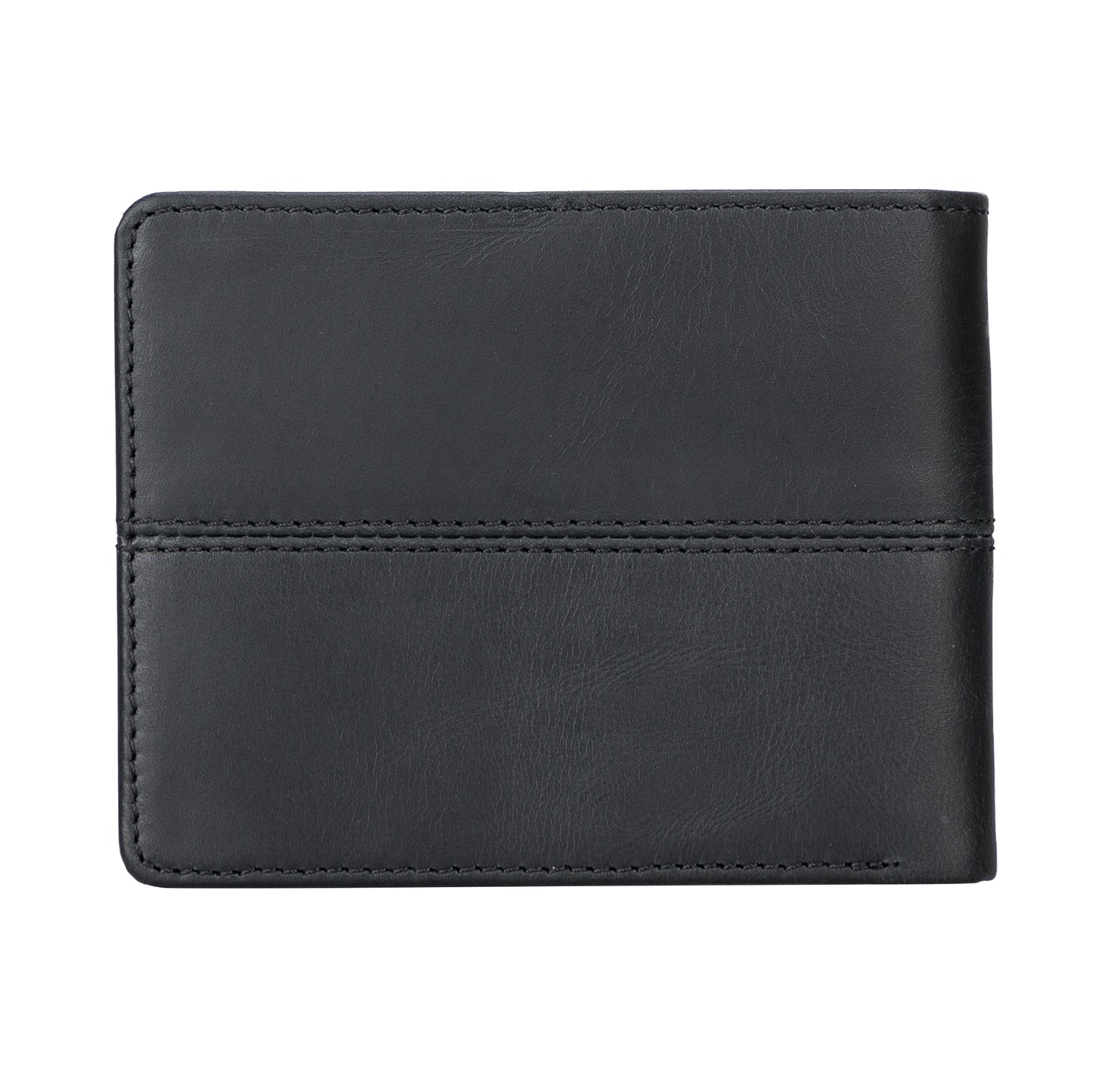 Vader Leather Men Wallet - Rustic Black