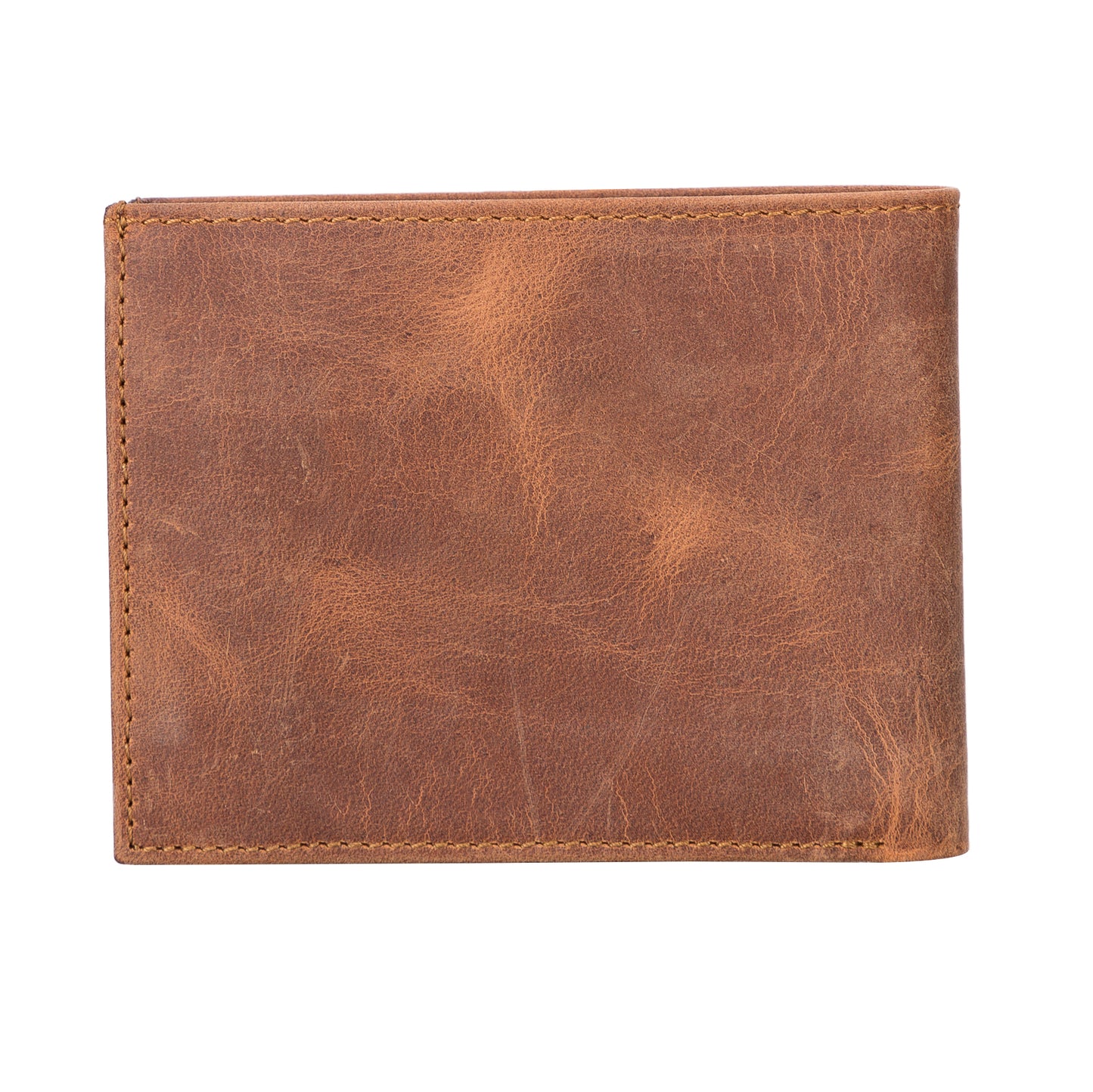 Toros Leather Men Wallet - Teak Brown