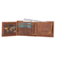 Toros Leather Men Wallet - Teak Brown